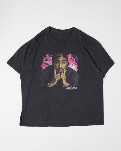 Faded Tupac Poetic Justice Tee - L